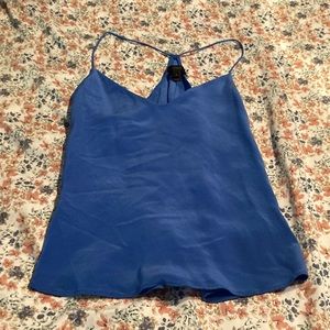 Size 6 JCrew Blue tank top